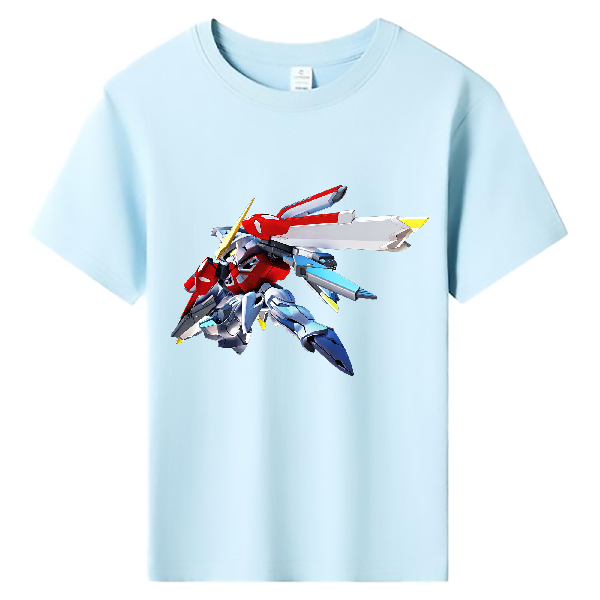 （画像用） 機動戦士ガンダム Mobile Suit Gundam 綿100％キッズTシャツ（フロントプリント）